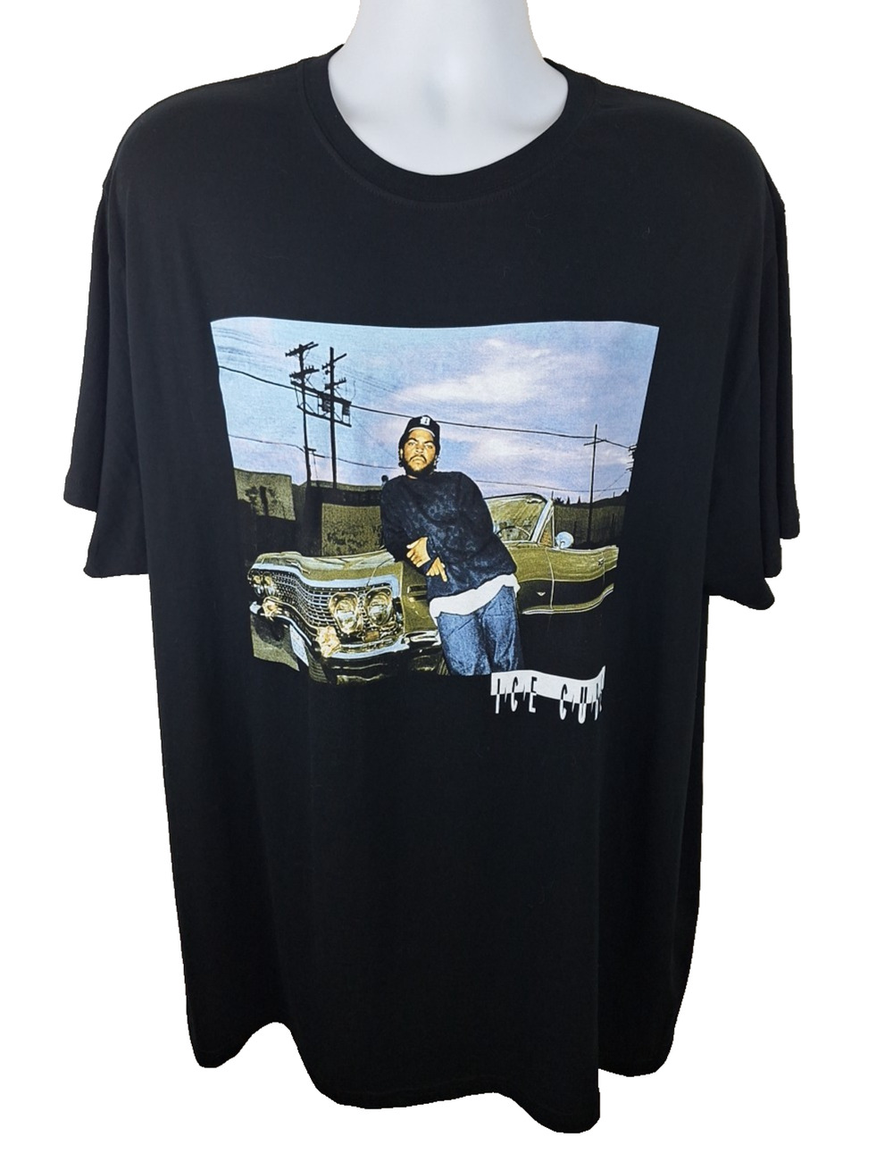 Official Ice Cube Classic Rap Black T-Shirt Size XXL